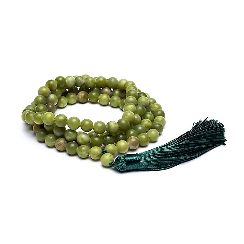 Mala Jade Xinyi avec Pompon | 108 perles