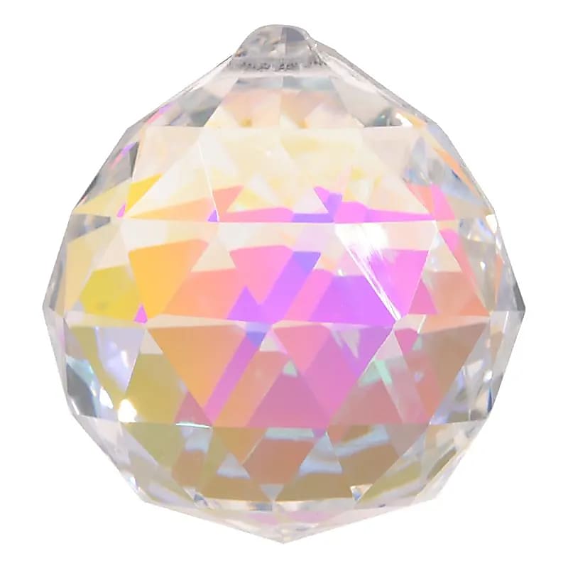 Cristal arc-en-ciel qualité AAA - grande Sphère | 4 cm