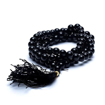 Mala Onyx Noir | 108 perles