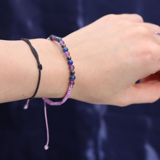 Coffret Cadeaux Bougie et Bracelet - Verseau : un bracelet lien qui convient à tous les verseaux