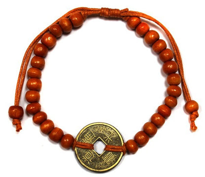 Bracelet Feng Shui - Orange