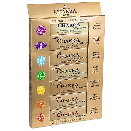 Coffret 7 parfums / chakras - 7 x 15g