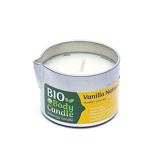 Bougie de massage bio - Vanille