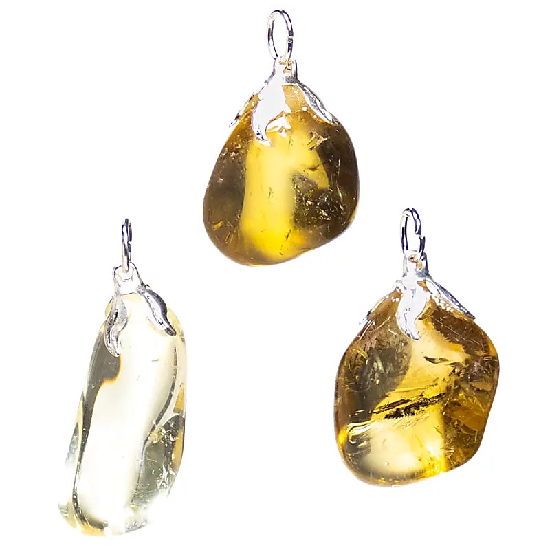 Pendentif en Citrine Naturelle