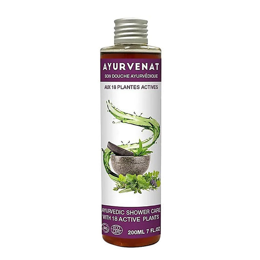 Gel douche 18 herbes ayurvédiques bio AYURVENAT