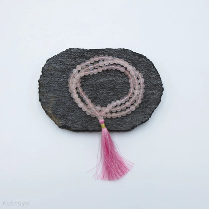 Mala Quartz Rose | 108 perles