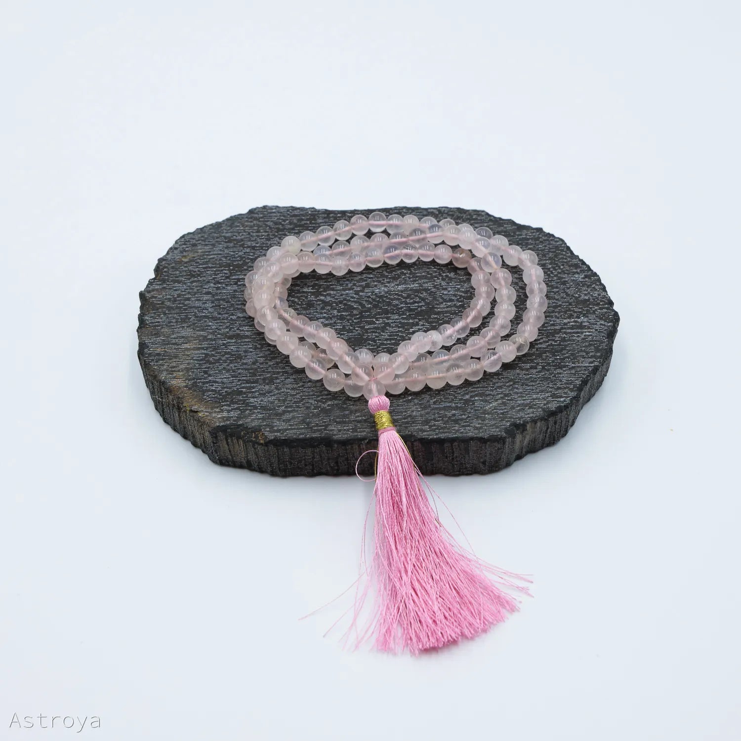 Mala Quartz Rose | 108 perles