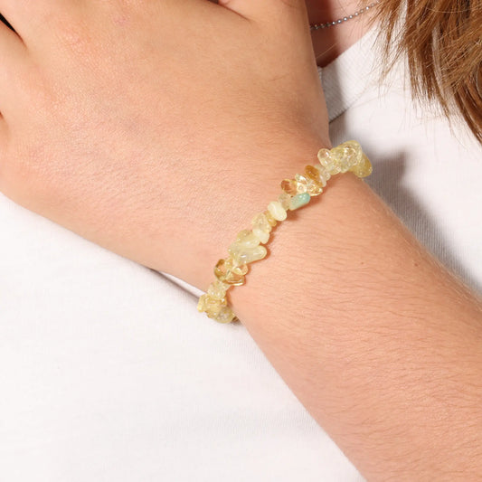 Bracelet chips de Citrine