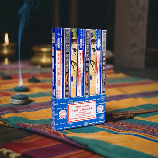 Coffret 3 parfums, 8 x 10g - Satya Nag Champa